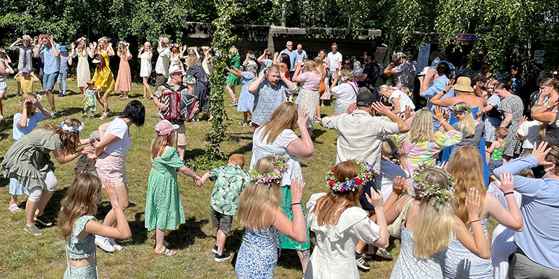 Midsommar på Skytteholmen